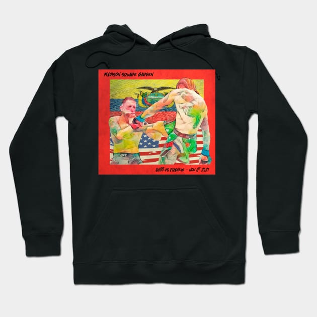 Chito Vs Frankie Nov 6th 2021 Red Hoodie by FightIsRight